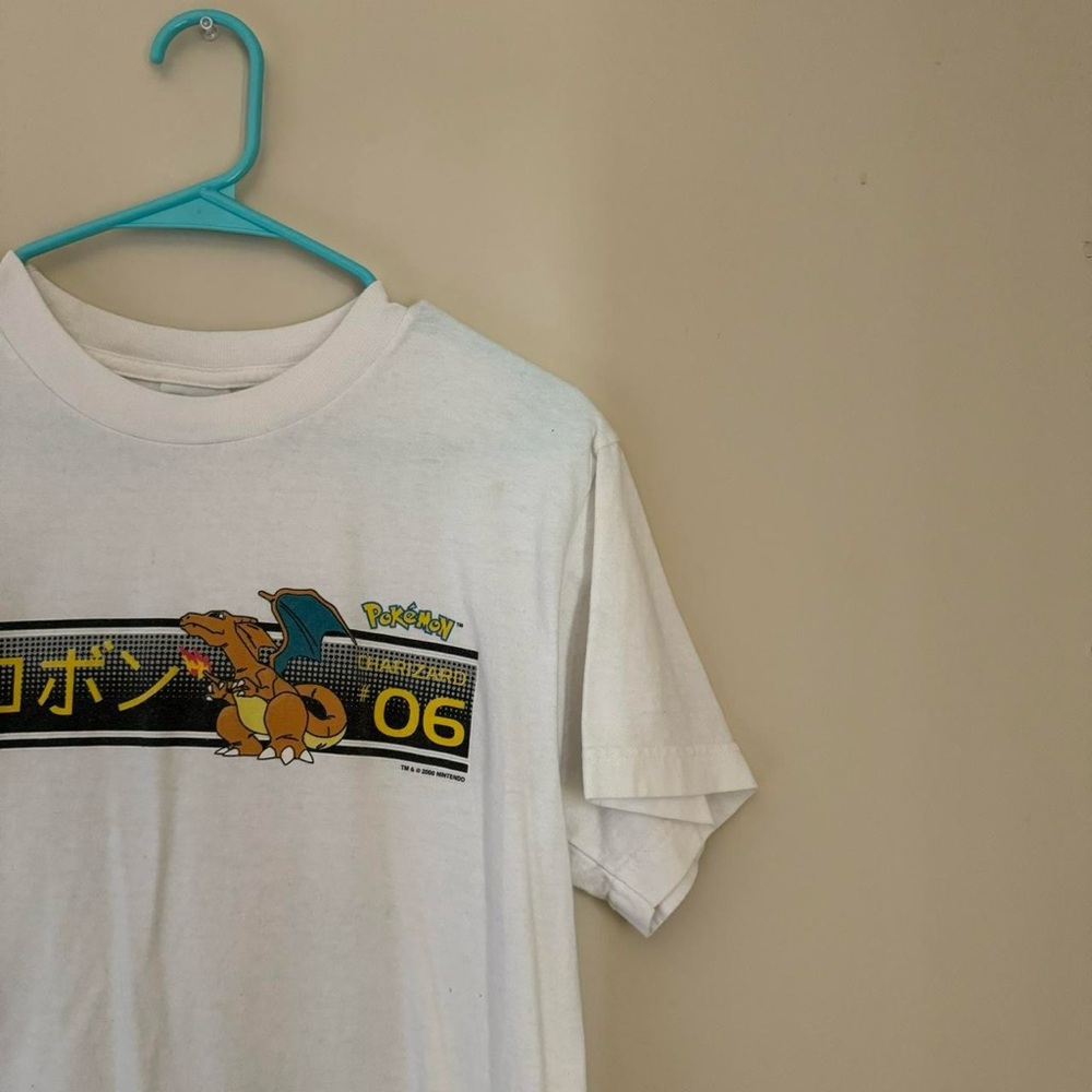 Vintage Pokemon Charizard card Tee